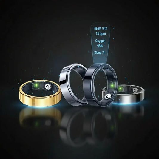 Smart Ring for Fitness, Heart Rate & Sleep Monitoring - VYLUX