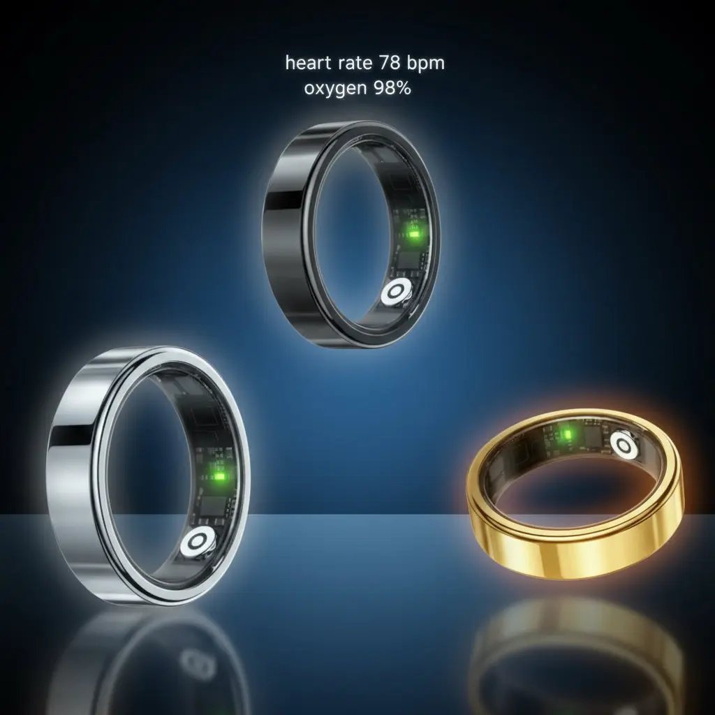 Smart Ring for Fitness, Heart Rate & Sleep Monitoring - VYLUX